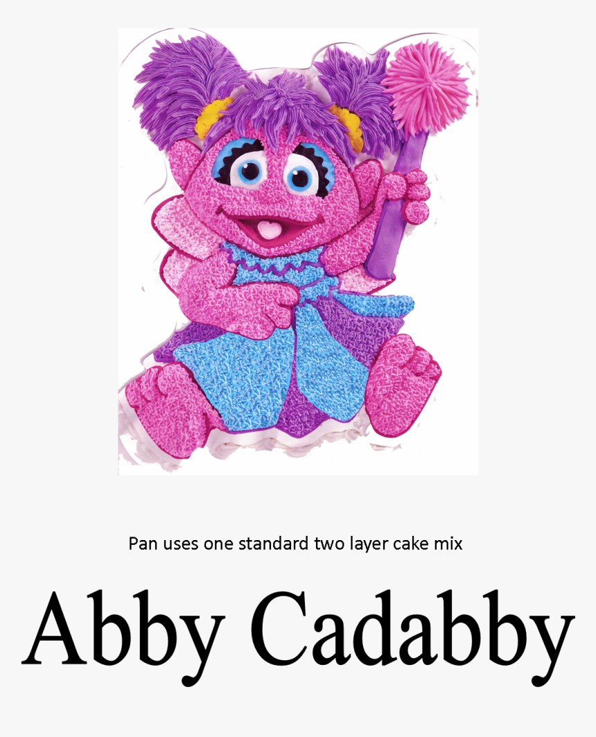 Transparent Abby Cadabby Png - Abby Cadabby Cake Pan, Png Download