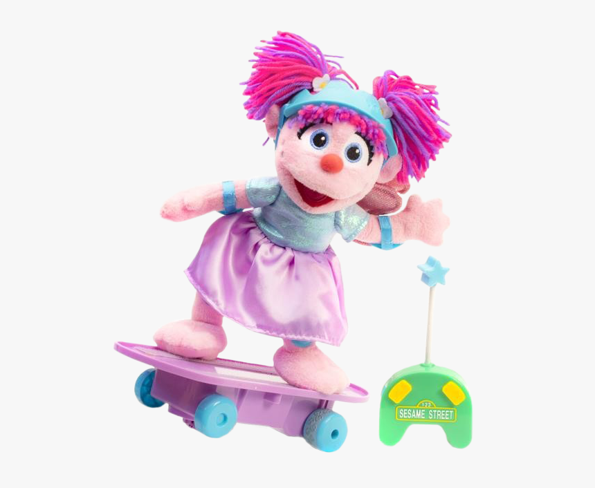 Abby Cadabby Learn To Skate 11” Plush With Remote Control - Careful Abby Sesame Street, HD Png Download