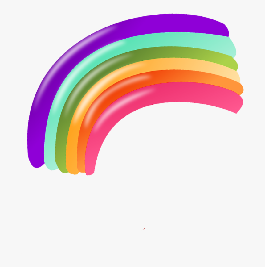 #ftestickers #colors #rainbow #lines #cool #awesome - Arch, HD Png Download