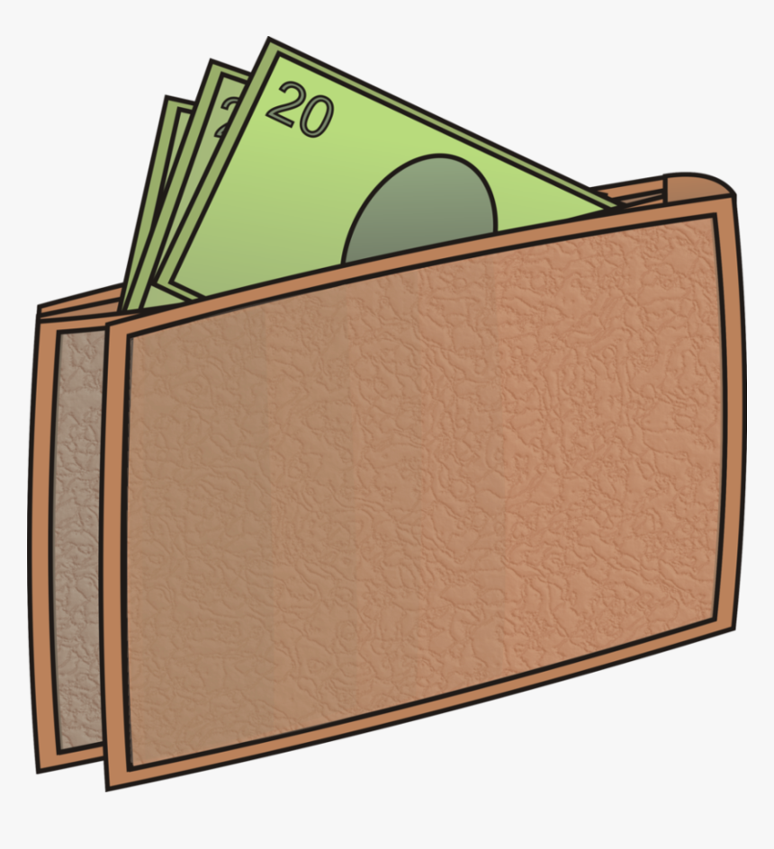 Collection Of In - Money In Wallet Clipart, HD Png Download