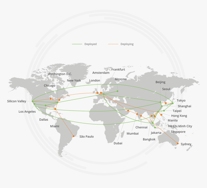 Zenlink Sd-wan Cloud Connect - Earth Map Flat Png, Transparent Png