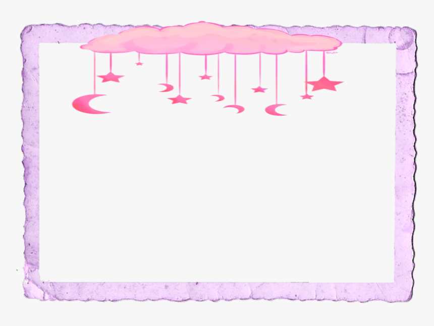 #mq #pink #clouds #hanger #frame #frames #border #borders - Parallel, HD Png Download