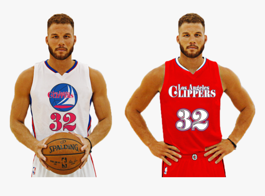 Los Angeles Clippers Black Jersey - Los Angeles Basketball Clippers, HD Png Download