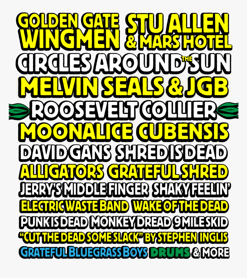 Great Lineup @ Skull And Roses - Circle, HD Png Download