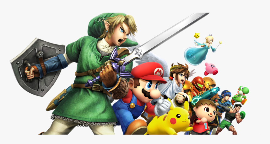 Super Smash Bros 3ds Png, Transparent Png