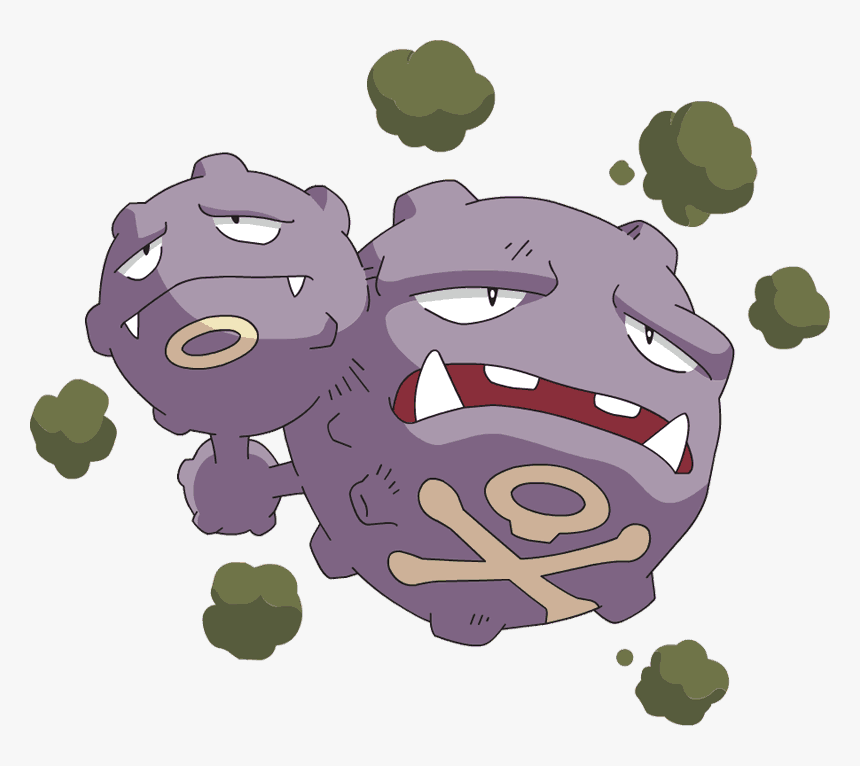 Weezing Pokemon, HD Png Download
