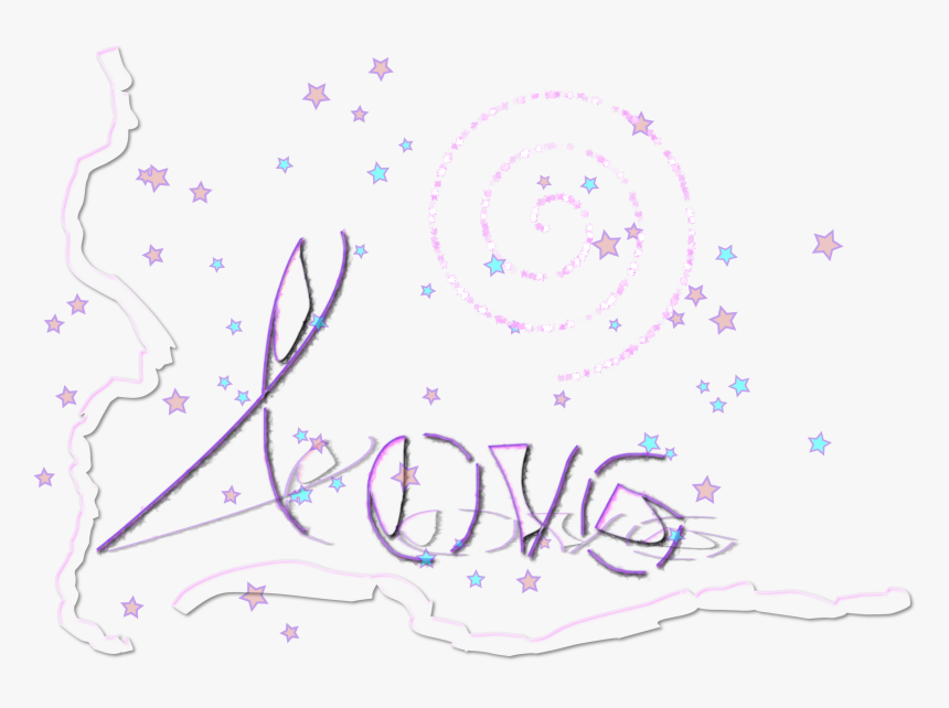 Love Text Clip Arts - Circle, HD Png Download