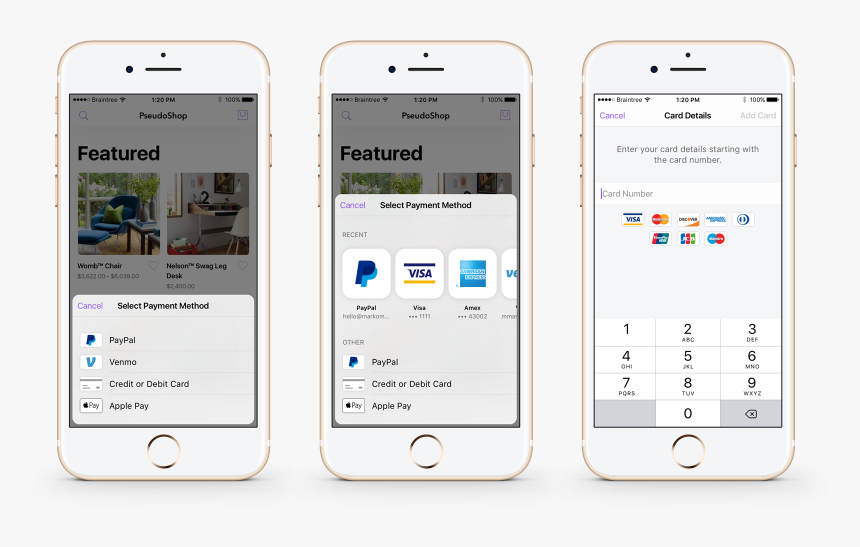 Braintree Drop In Ui, HD Png Download