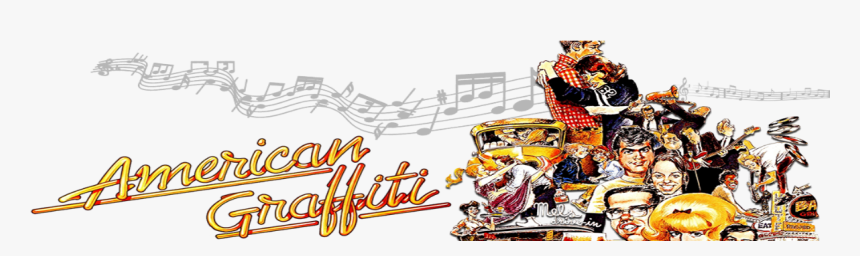 Transparent American Banner Png - Full American Graffiti Movie, Png Download
