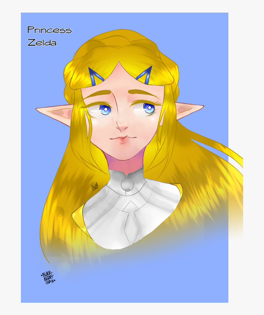 [repost] Princess Zelda - Illustration, HD Png Download