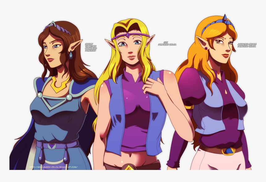 Co Drawn Ogether Animated Series Pringess Zelda Rincess - Wand Of Gamelon Zelda Cosplay, HD Png Download