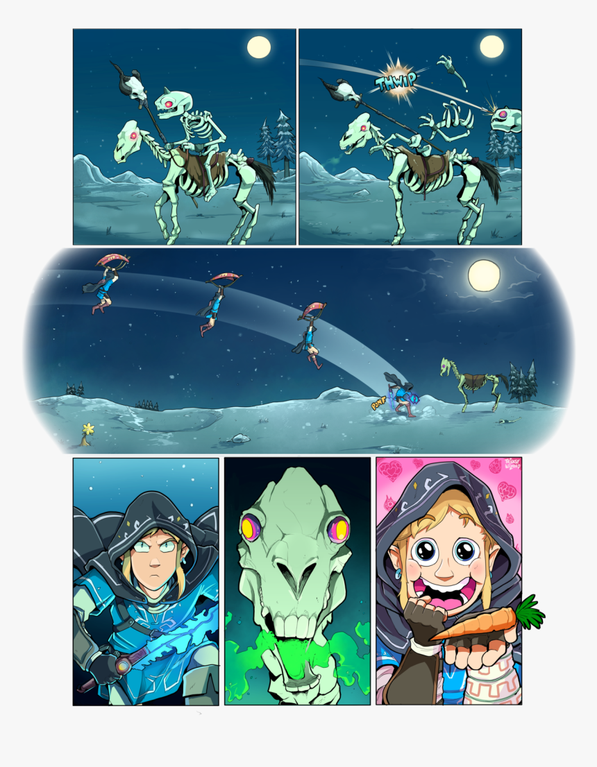 Web Comic Legend Of Zelda, HD Png Download
