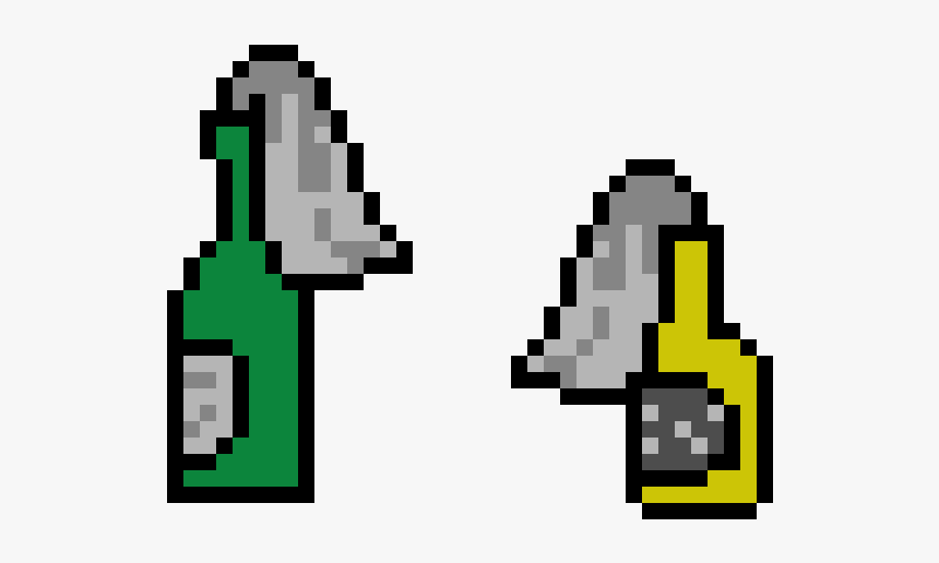 Pixel Fuck You Hand, HD Png Download