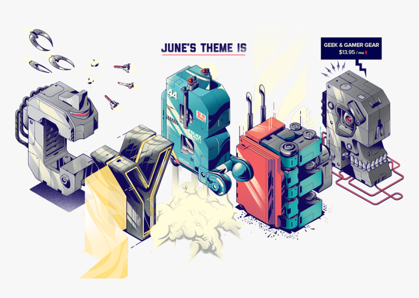 Robotique Typographie, HD Png Download