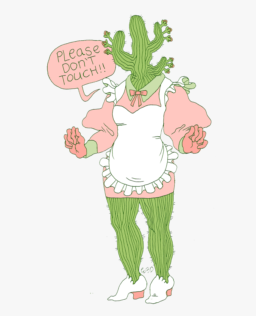 Cactus Monster Girl, HD Png Download