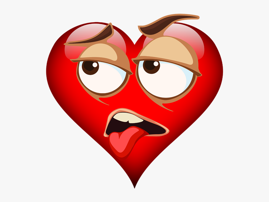 Emoji, Emojicon, Emojis, Heart, Valentine S Day, Love - Emoji, HD Png Download