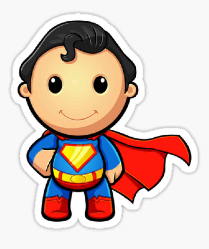 Gallery Of Superman Clipart Panda Free Images Clip - Superhero Mascot Character, HD Png Download