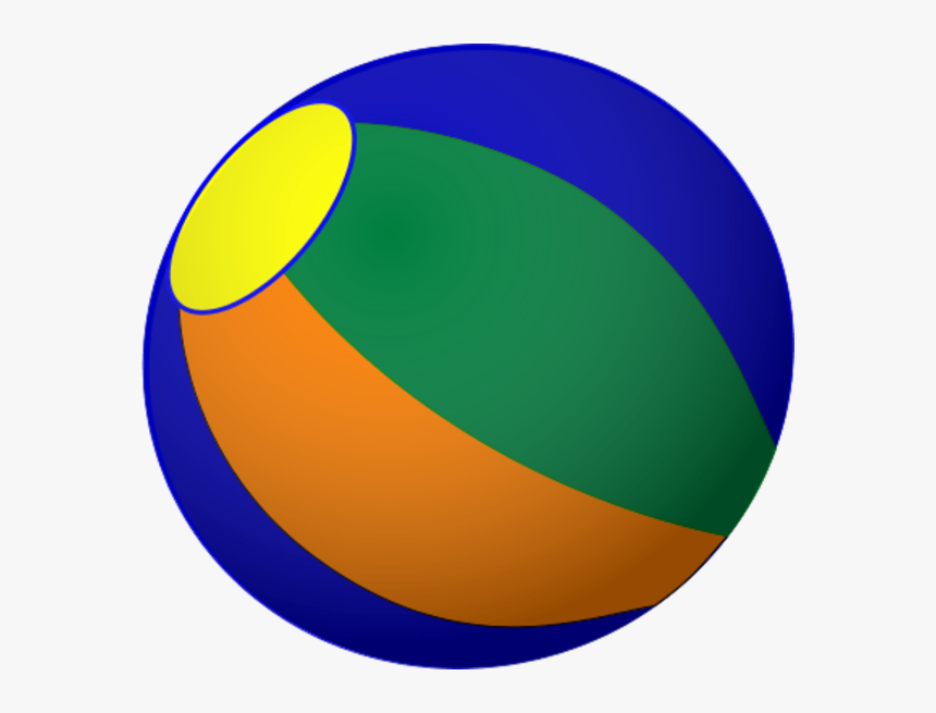Beach Ball Clip Art Vector Hubprime - Beach Ball, HD Png Download