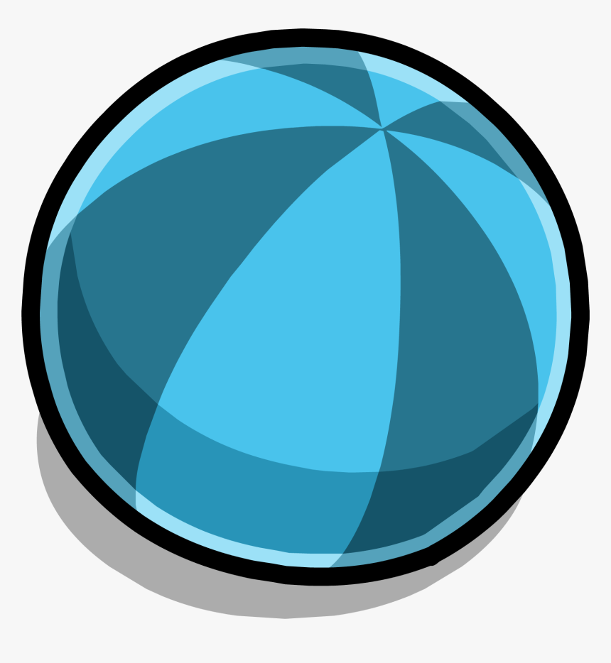 Beach Ball Clipart August Beach - Ball Sprite For Game, HD Png Download