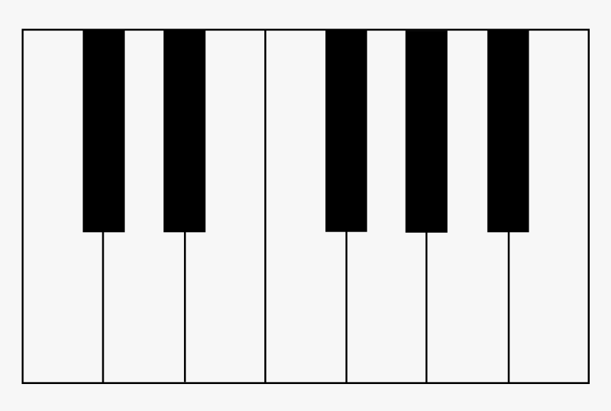 Thumb Image - Piano Keys Clip Art, HD Png Download