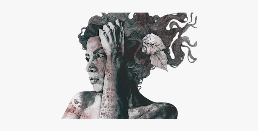 Acrylic And Ink Paintings, HD Png Download