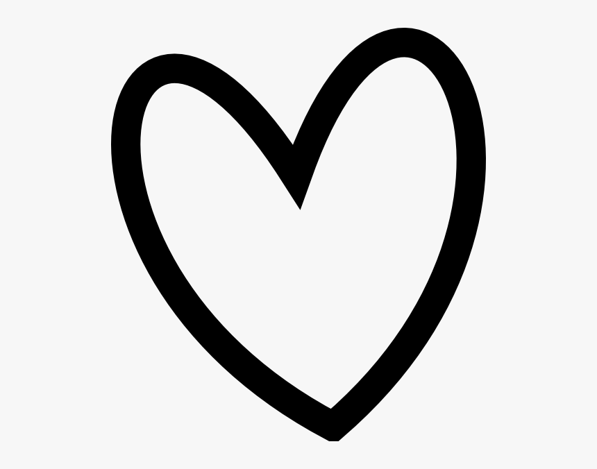 Thumb Image - Heart Clipart Black And White, HD Png Download