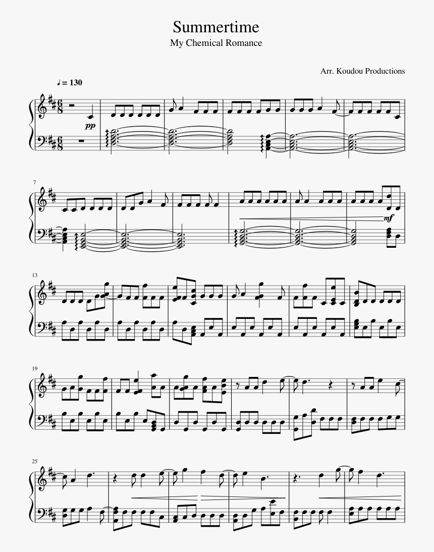 God Of War Sheet Music, HD Png Download