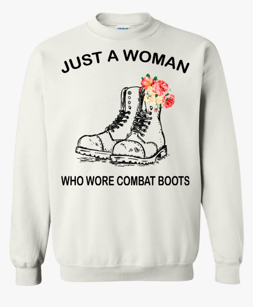 Just A Woman Who Wore Combat Boots Shirt, Hoodie - Just A Girl Who Loves Luke Bryan Sweatshirt, HD Png Download
