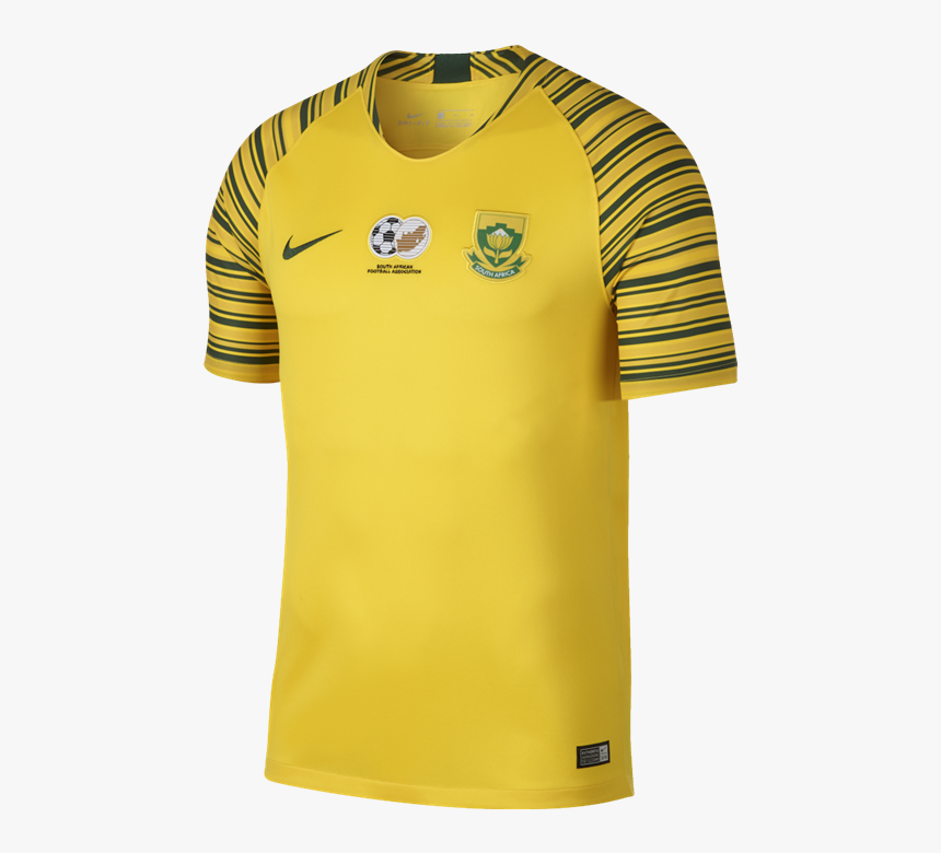 Nike 2018 South Africa Stadium Home Soccer Jersey - South Africa Soccer Jersey, HD Png Download