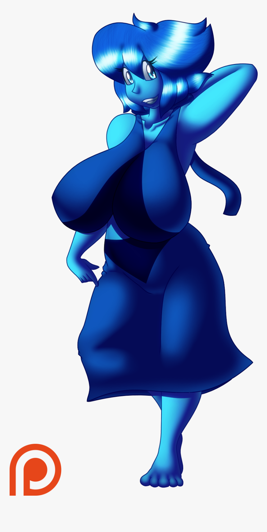 Lapis Lazuli - Steven Universe Lapis Breasts, HD Png Download