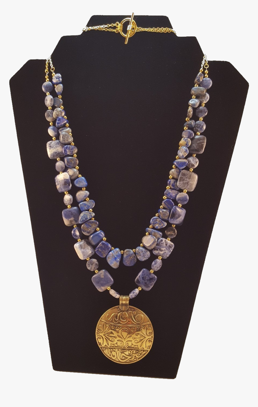 Transparent Lapis Lazuli Png - Necklace, Png Download