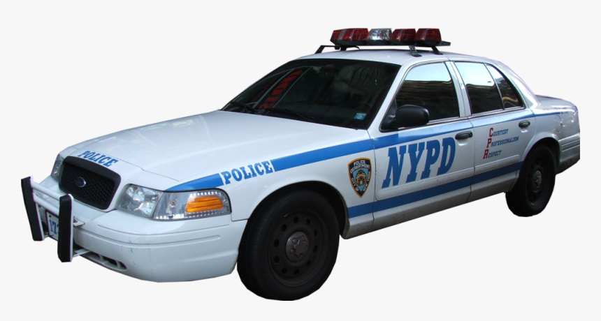 Transparent Police Car - Times Square, HD Png Download