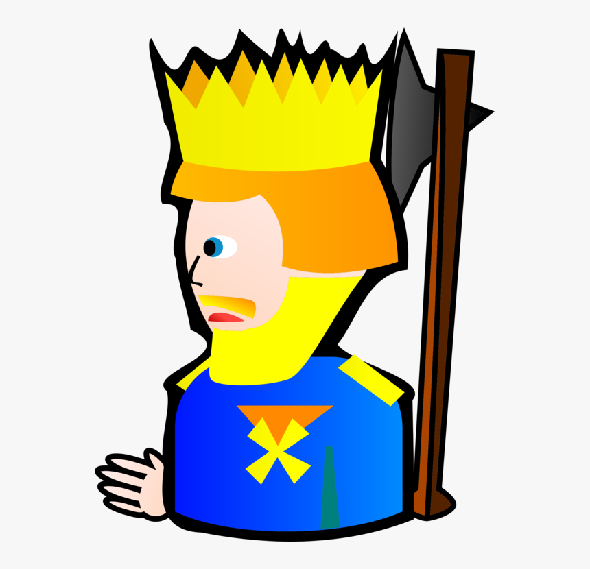 Artwork,yellow,fictional Character - King Clip Art, HD Png Download