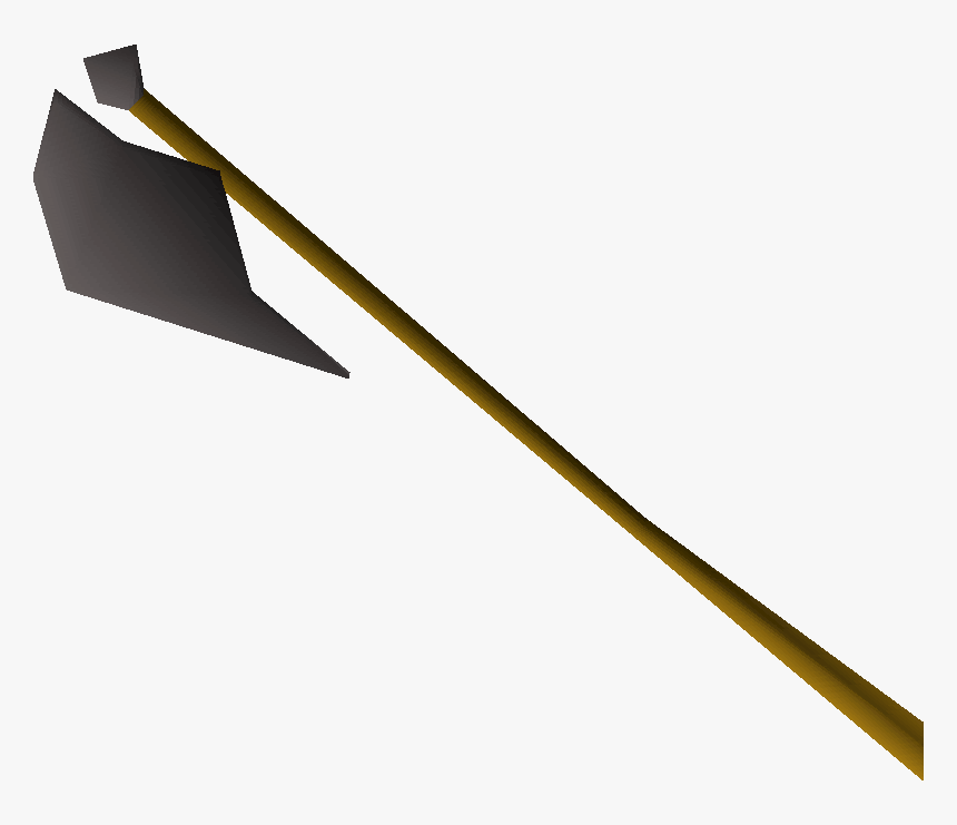Old School Runescape Halberd, HD Png Download