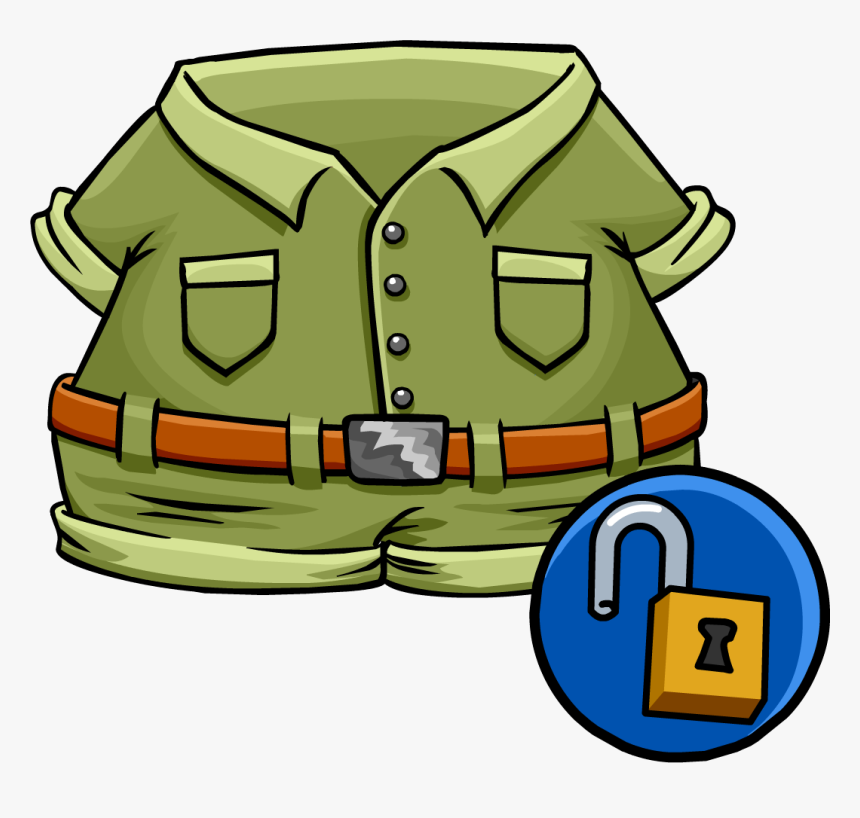 Clip Transparent The Costume Club Penguin Wiki Fandom - Gold Clothes Club Penguin, HD Png Download