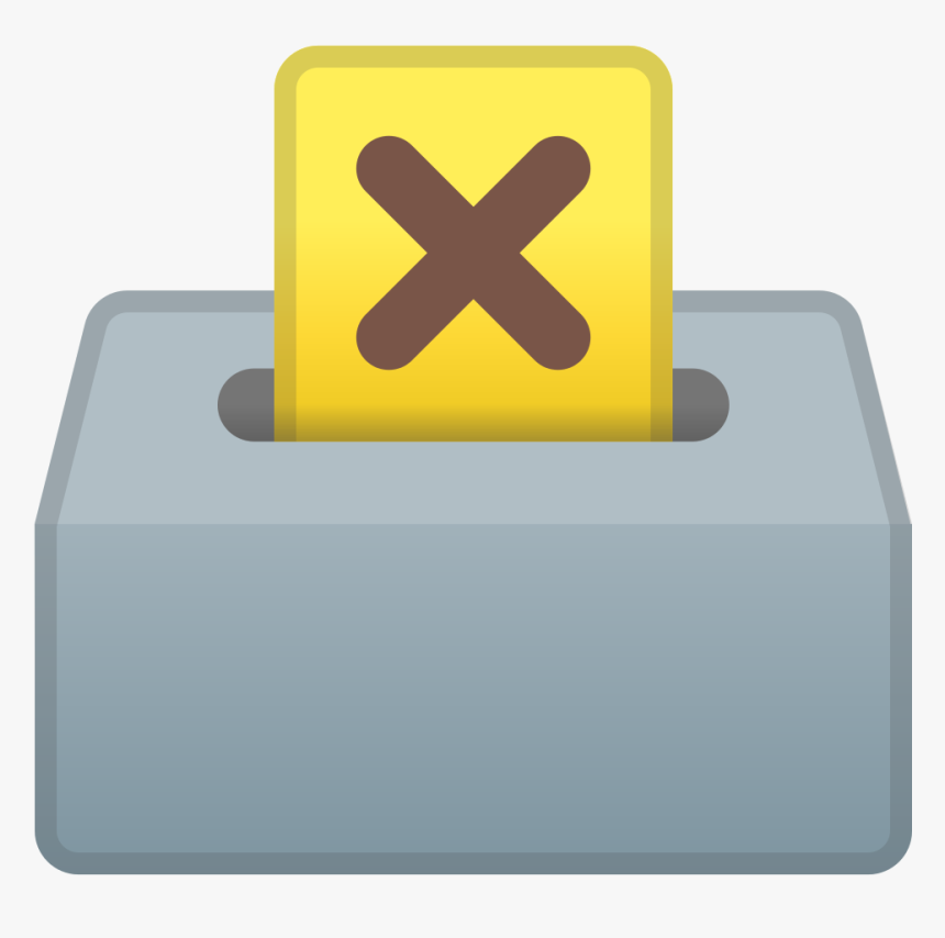 Ballot Box With Ballot Icon - Trim Nandina, HD Png Download