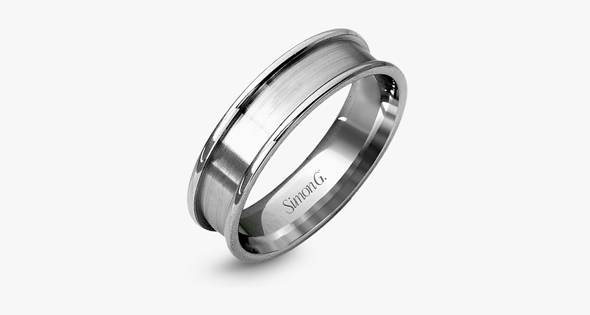 14k White Gold Men S Ring The Diamond Shop, Inc - Mens Platinum Rings, HD Png Download