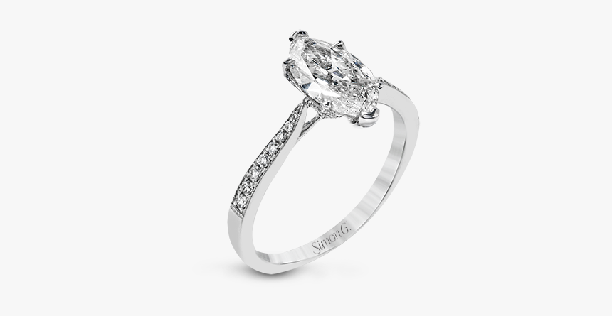 18k White Gold Engagement Ring Tipton S Fine Jewelry - Engagement Rings, HD Png Download