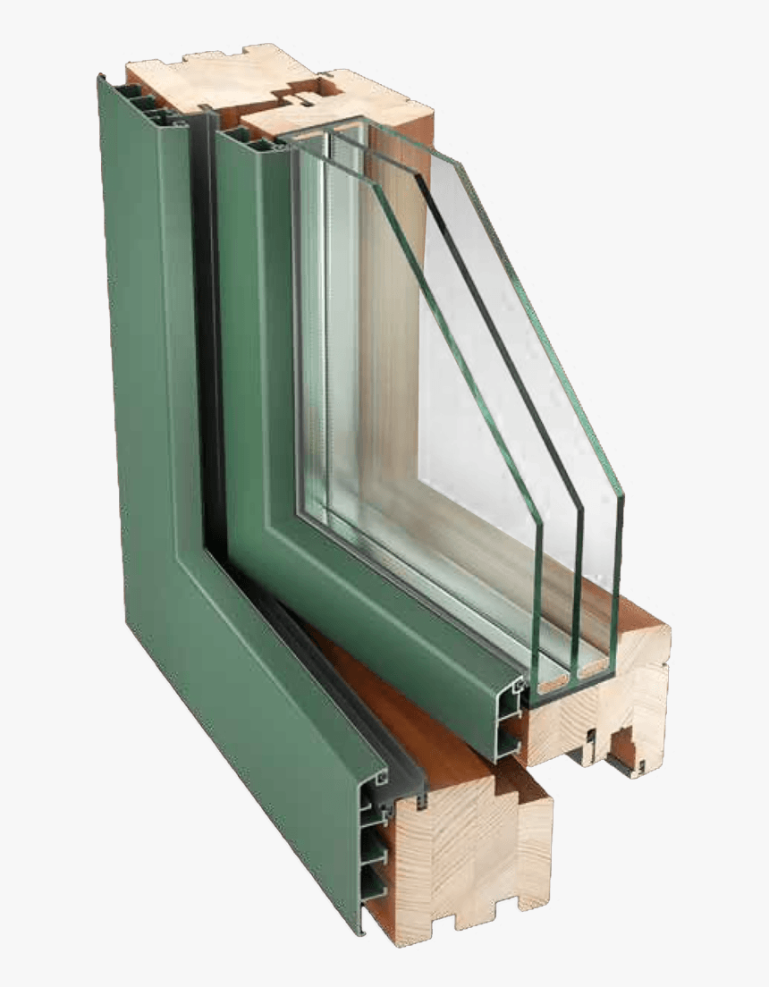 Alu-clad Window Profie - Glazing, HD Png Download