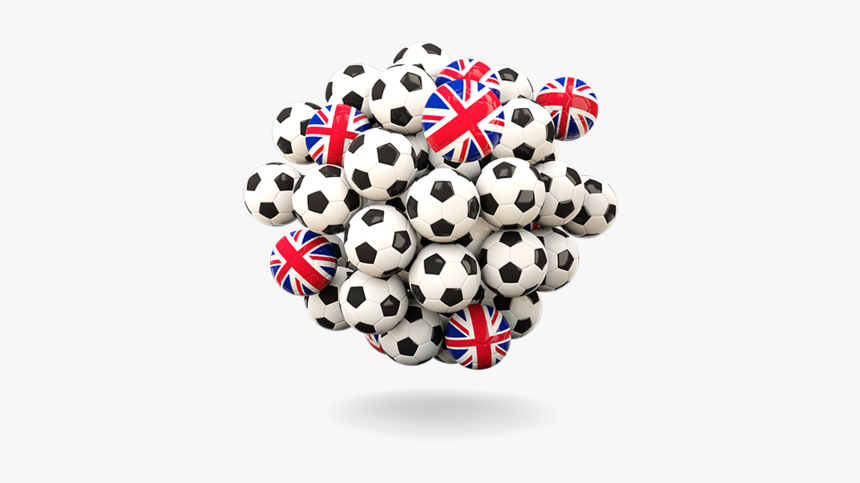 Pile Of Footballs - Flag, HD Png Download