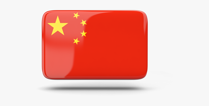 China Flag Icon Rectangle, HD Png Download
