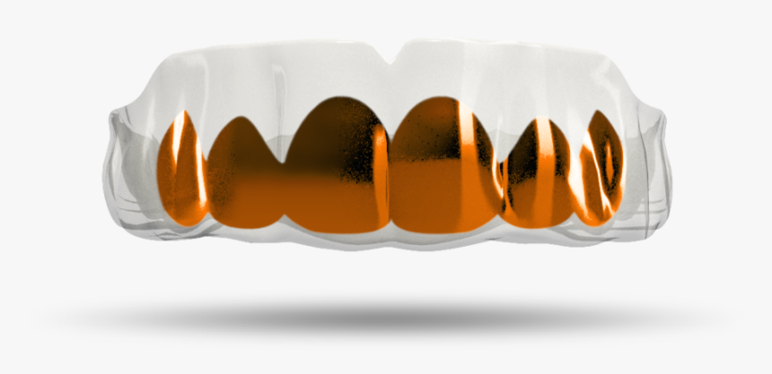 Chrome Burnt Orange Grill 
 Class Lazyload Blur-up - Orange, HD Png Download