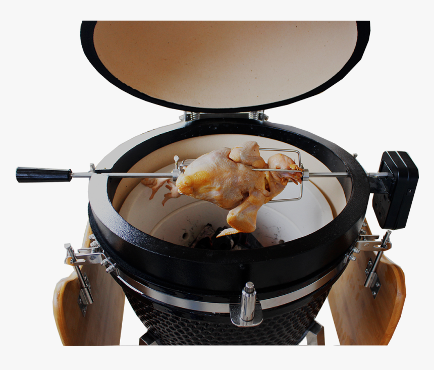 Transparent Rotisserie Chicken Png - Pollo En Asador Kamado, Png Download