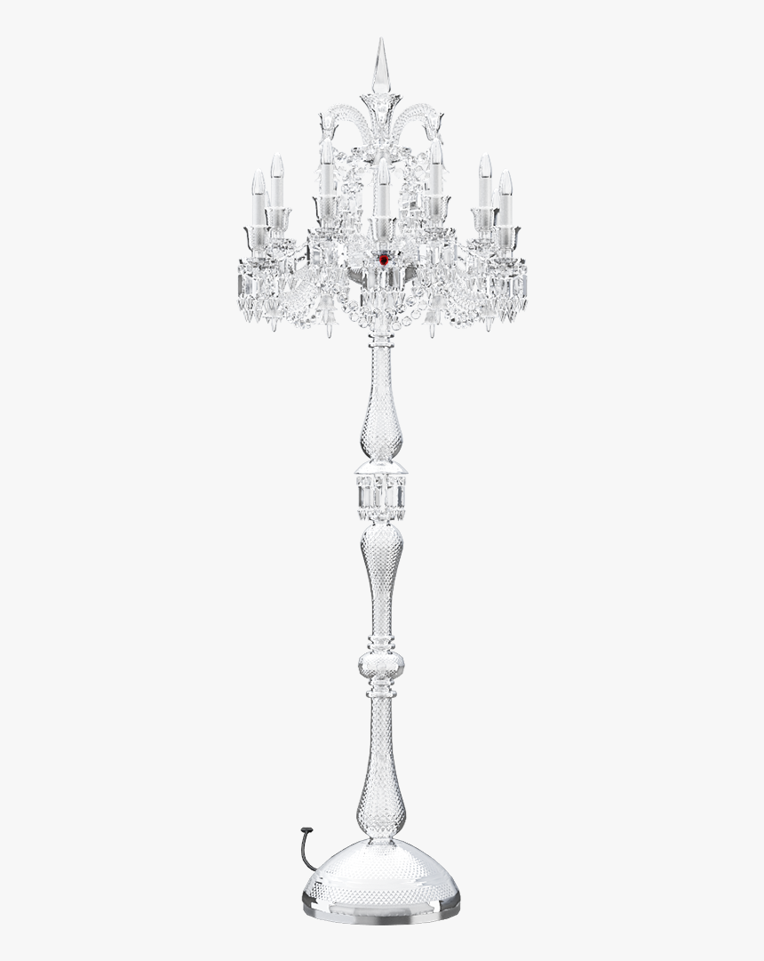 Zenith 12l Candelabra - Baccarat Zenith Floor Candelabra, HD Png Download