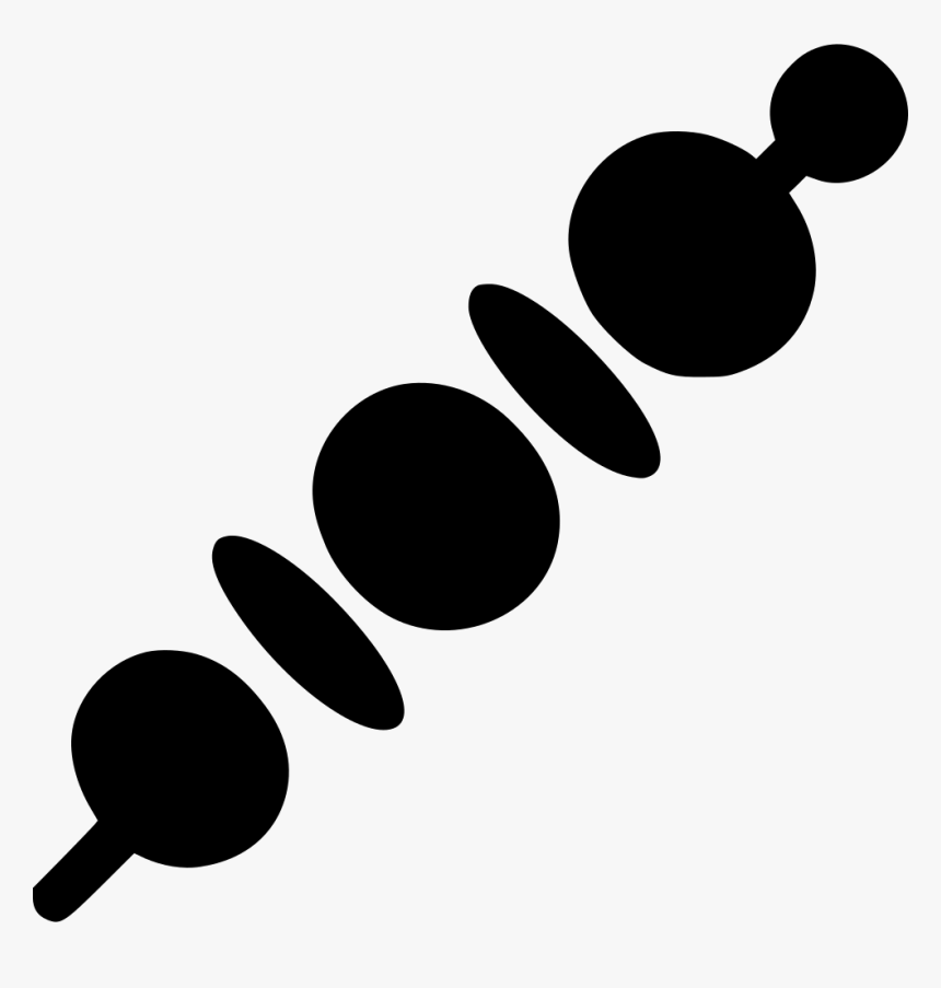 Barbecue Chicken Souvlaki Shashlik Kebab - Souvlaki Clipart Black And White, HD Png Download