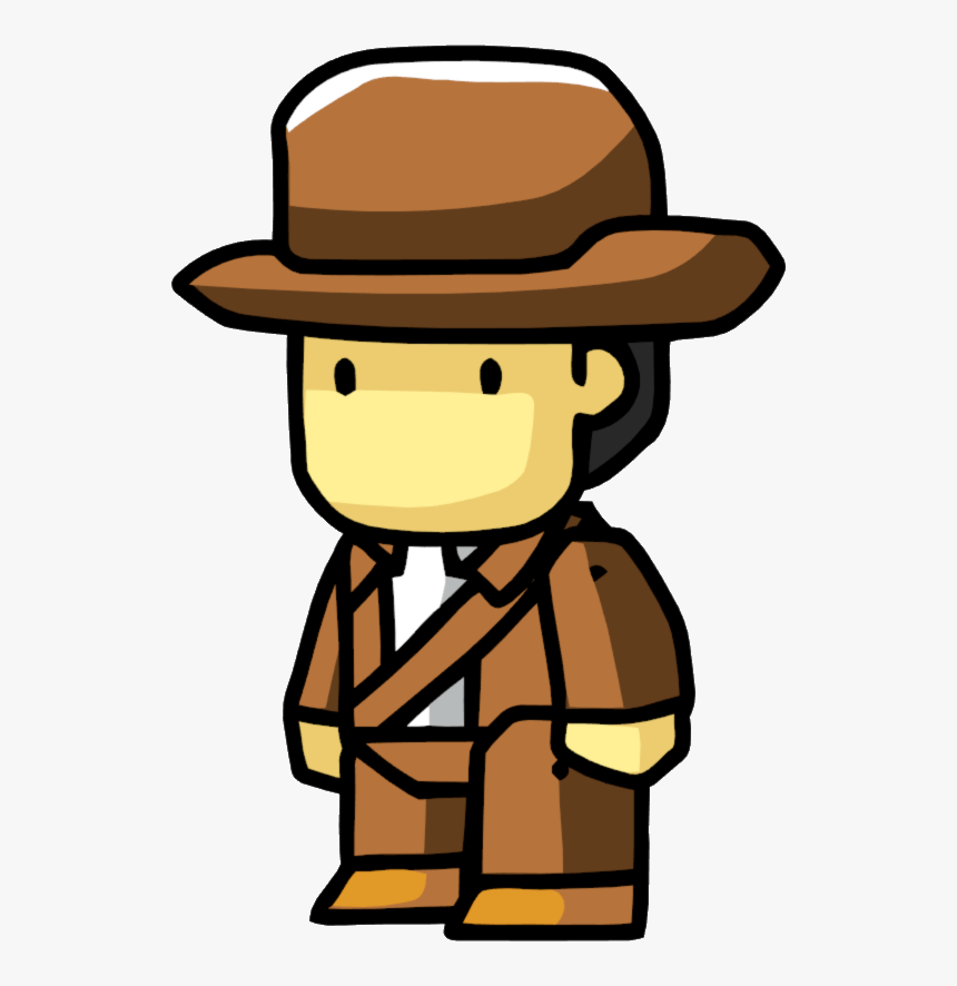 Scribblenauts Adventurer - Archaeologist Png, Transparent Png
