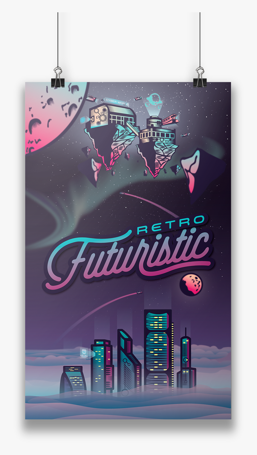 Retro Banner Png, Transparent Png