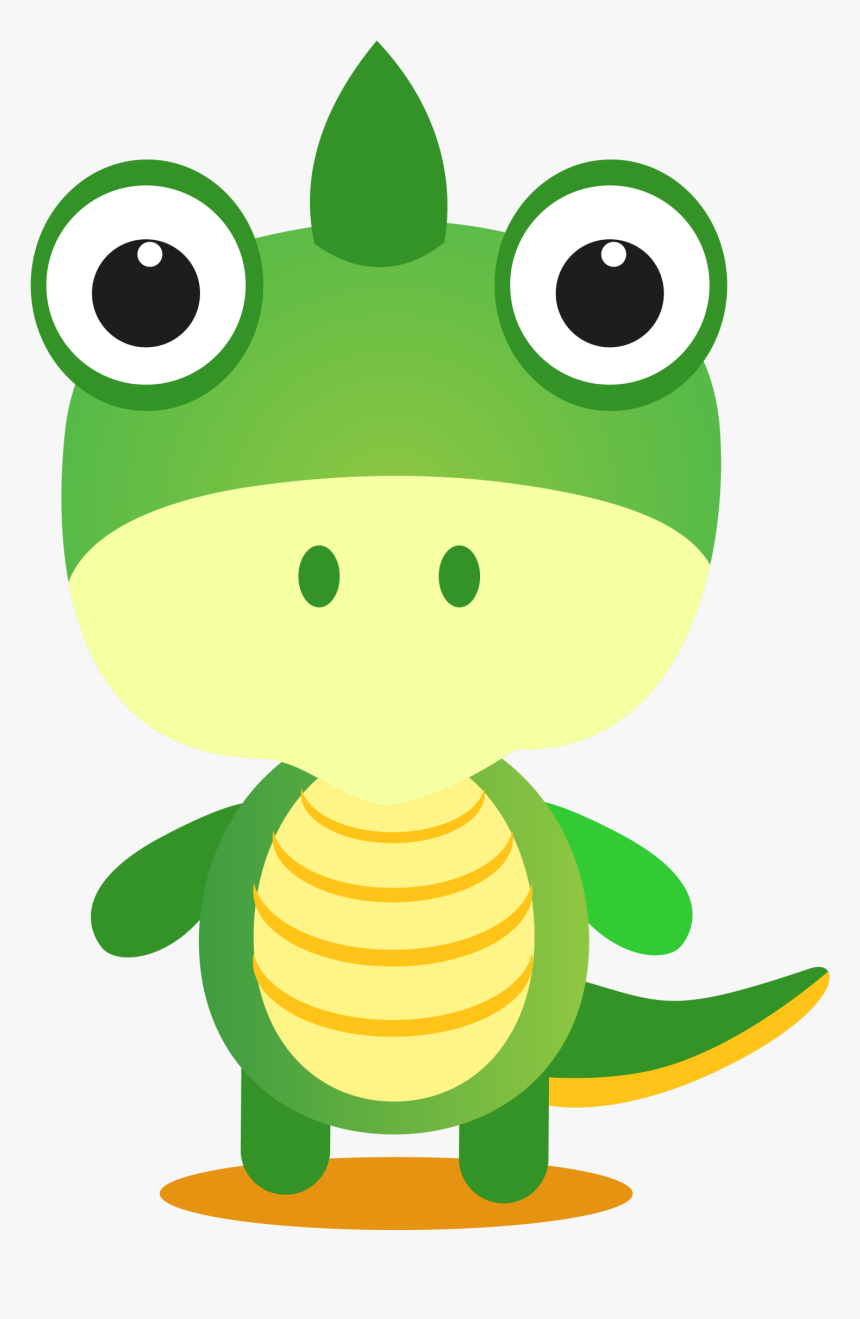 Green Drawing Dinosaur - Drawing, HD Png Download