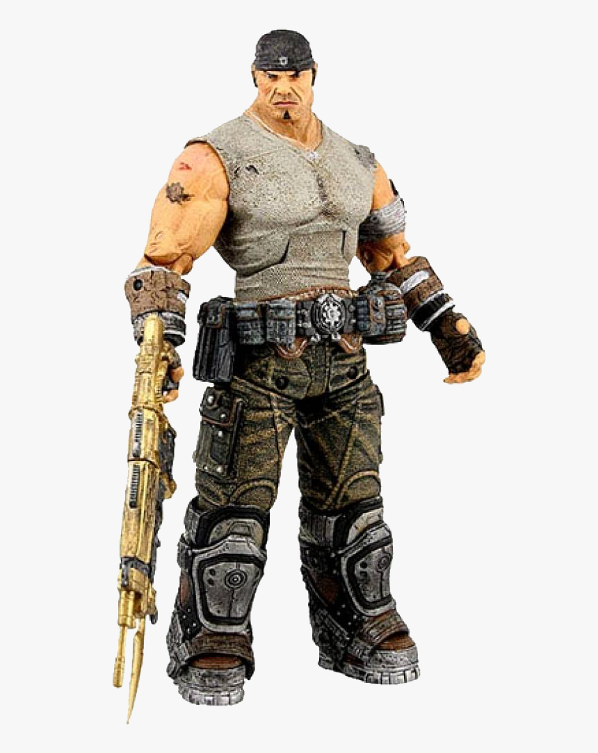 Download Marcus Fenix Png Image - Gears Of War Action Figure, Transparent Png
