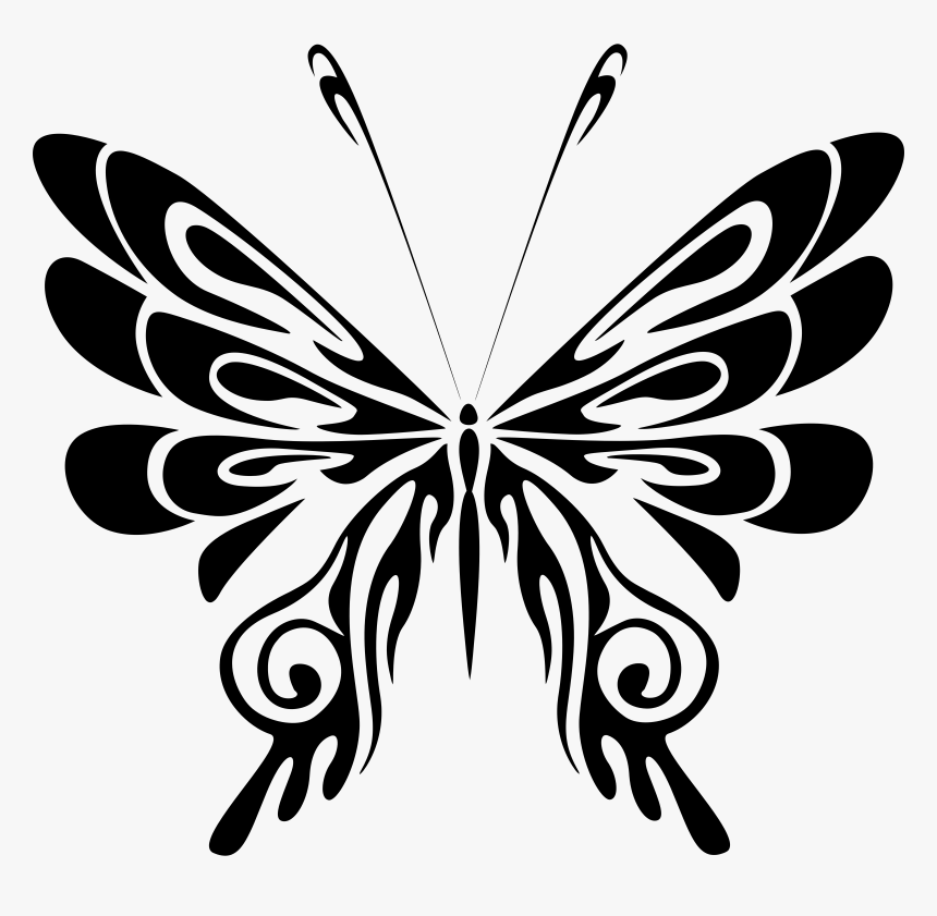 Butterfly Brain Cancer Ribbon, HD Png Download